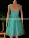 A-line Knee-length Tulle Ruffles Sweetheart Bridesmaid Dresses #PWD02017854