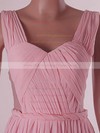A-line Floor-length Chiffon Tulle Ruffles Sweetheart Bridesmaid Dresses #PWD02017734