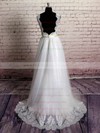 Appliques Lace Sweetheart Princess Newest Organza Wedding Dresses #PWD00021229
