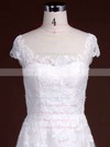 Court Train Scoop Neck Tulle Wholesale Appliques Lace Wedding Dresses #PWD00021244