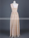 A-line Floor-length Chiffon Ruffles One Shoulder Bridesmaid Dresses #PWD01012386