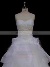 Ivory Tulle Princess Appliques Lace Sweetheart New Style Wedding Dresses #PWD00021988