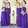 Floor-length A-line Chiffon with Sashes / Ribbons Pretty Bridesmaid Dresses #PWD01012766