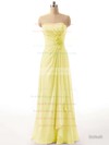 Wholesale Chiffon Floor-length with Flower(s) Strapless Bridesmaid Dresses #PWD01012811