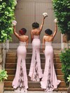 Trumpet/Mermaid Silk-like Satin Appliques Lace Sweetheart Amazing Bridesmaid Dresses #PWD01012822