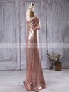 Sheath/Column Sequined Floor-length Strapless New Style Bridesmaid Dresses #PWD01012935