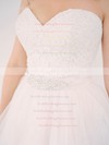 A-line Sweetheart Tulle Lace Sashes / Ribbons New Arrival Detachable Wedding Dresses #PWD00022640