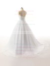 Wholesale Ball Gown Sweetheart Tulle with Ruffles Sweep Train Wedding Dresses #PWD00022816