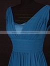 Chiffon V-neck Floor-length A-line with Ruffles Bridesmaid Dresses #PWD01013115
