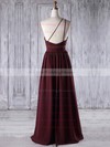 Chiffon One Shoulder Floor-length A-line with Ruffles Bridesmaid Dresses #PWD01013195
