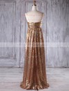 Sequined Sweetheart Floor-length Empire with Ruffles Bridesmaid Dresses #PWD01013218