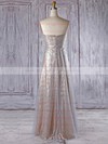 Tulle|Sequined Sweetheart Floor-length Empire with Ruffles Bridesmaid Dresses #PWD01013335