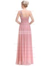 Chiffon One Shoulder Ankle-length A-line with Beading Bridesmaid Dresses #PWD01013375