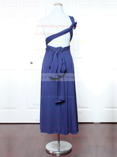 Jersey One Shoulder Ankle-length A-line with Ruffles Bridesmaid Dresses #PWD01013159