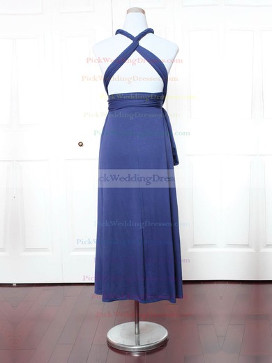Jersey One Shoulder Ankle-length A-line with Ruffles Bridesmaid Dresses #PWD01013162