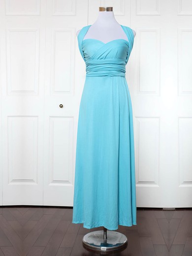 Jersey Sweetheart Ankle-length Empire with Ruffles Bridesmaid Dresses #PWD01013172