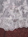 Tulle Sweetheart Sweep Train Trumpet/Mermaid with Appliques Lace Wedding Dresses #PWD00023043