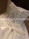 Organza Sweetheart Floor-length Ball Gown with Beading Wedding Dresses #PWD00023052