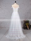 Chiffon V-neck Sweep Train Empire Ruched Wedding Dresses #PWD00023198