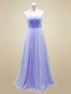 A-line Floor-length Tulle Beading Sweetheart Bridesmaid Dresses #PWD02018044